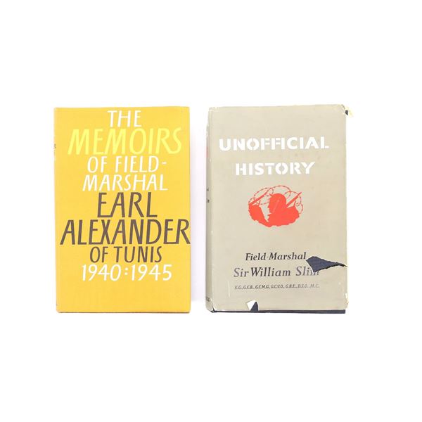 ASSORTED FIELD-MARSHAL MILITARY BOOK LOT