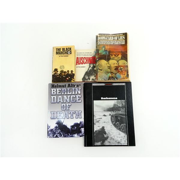 ASSORTED WWII GERMAN MILITARY BOOK LOT