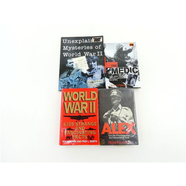ASSORTED WWII MILITARY BOOK LOT