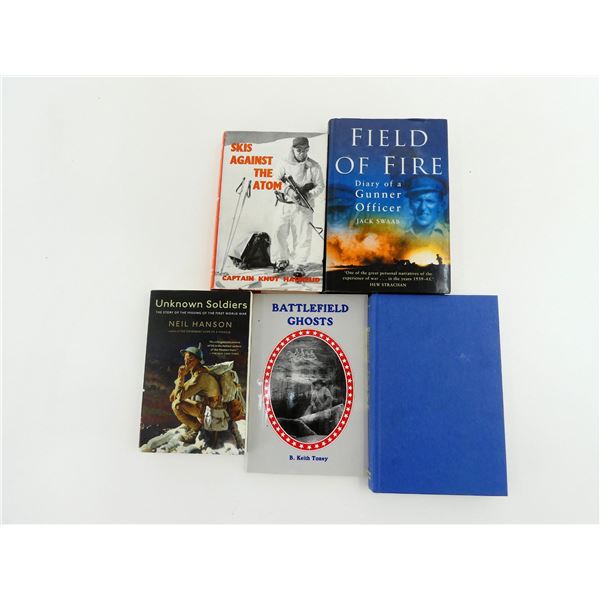 ASSORTED MILITARY BOOK LOT