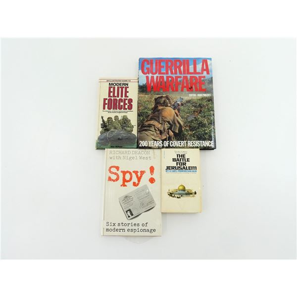 ASSORTED MILITARY BOOK LOT