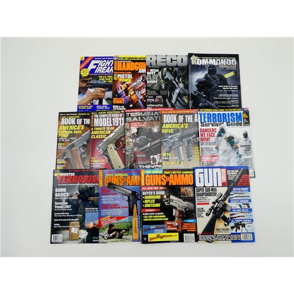 ASSORTED MILITARY MAGAZINE LOT