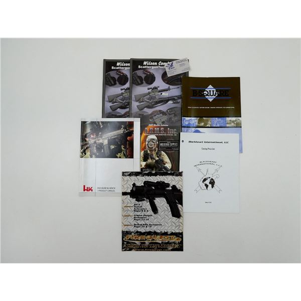 ASSORTED MILITARY CATALOGUES LOT