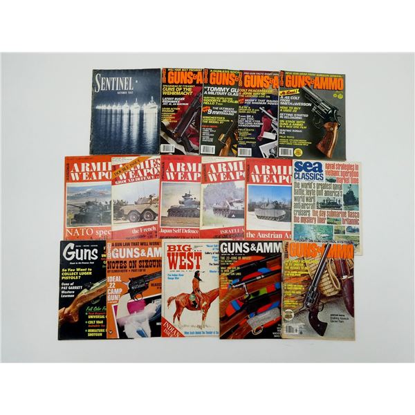 ASSORTED MILITARY MAGAZINE LOT