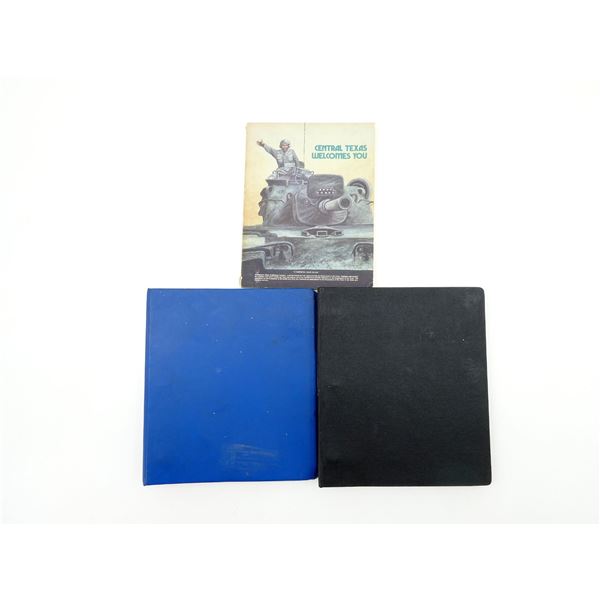 ASSORTED MILITARY SHEET MUSIC / BASE GUIDE BOOK LOT