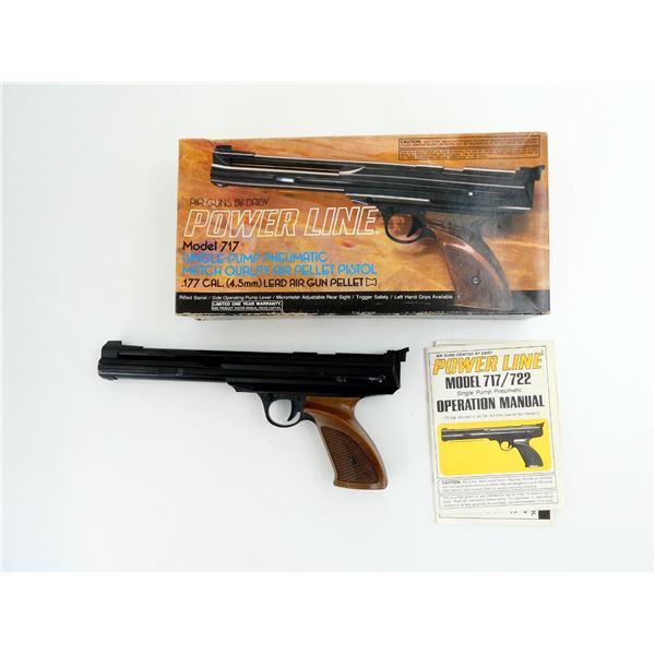 DAISY POWER LINE MODEL 717 .177 CAL. (4.5MM) AIR PISTOL