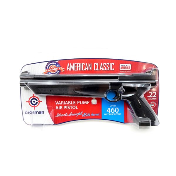 CROSMAN AMERICAN CLASSIC .22 CAL. PELLET PISTOL