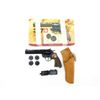 Image 1 : CROSMAN 357 .177 CAL. PELLET PISTOL AND HOLSTER LOT