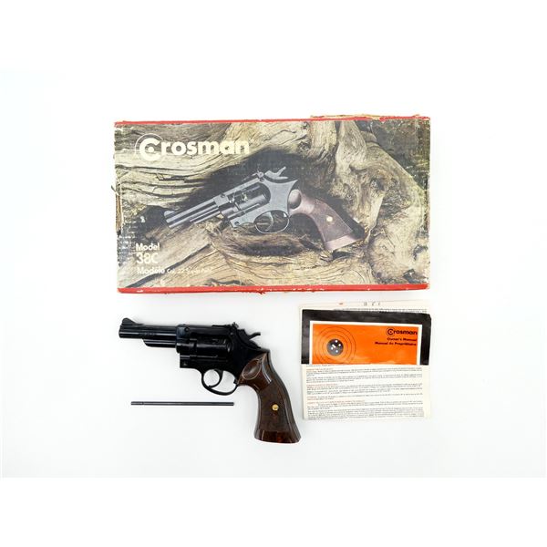 CROSMAN MODEL 38C .22 CAL. PELLET REVOLVER