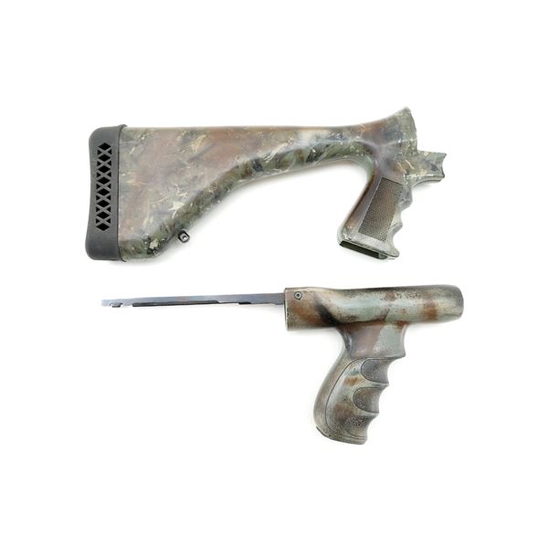 TACSTAR MOSSBERG 500 BUTT STOCK AND FOREND LOT