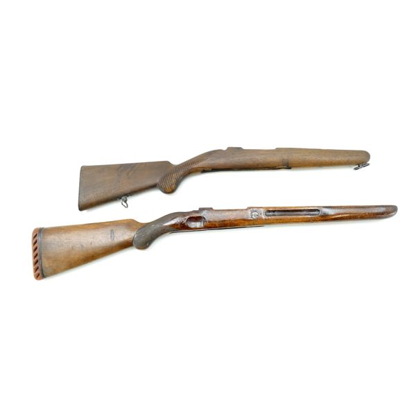 MAUSER SPORTER STOCK AND UNKNOWN STOCK LOT