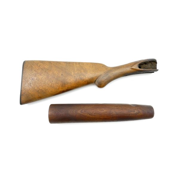 UNKNOWN SIDE-BY-SIDE BUTT STOCK AND PUMP ACTION FOREARM LOT