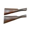Image 1 : UNKNOWN SIDE-BY-SIDE SHOTGUN BUTT STOCKS LOT