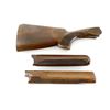 Image 1 : UNKNOWN OVER / UNDER SHOTGUN BUTT STOCK AND FORENDS LOT