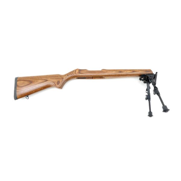 RUGER 10 / 22 STOCK WITH ATTACHED BIPOD LOT