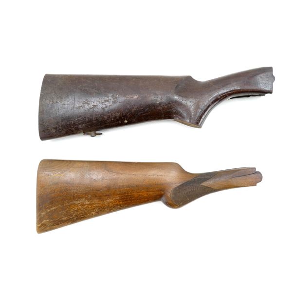 UNKNOWN SINGLE SHOT BUTT STOCKS LOT
