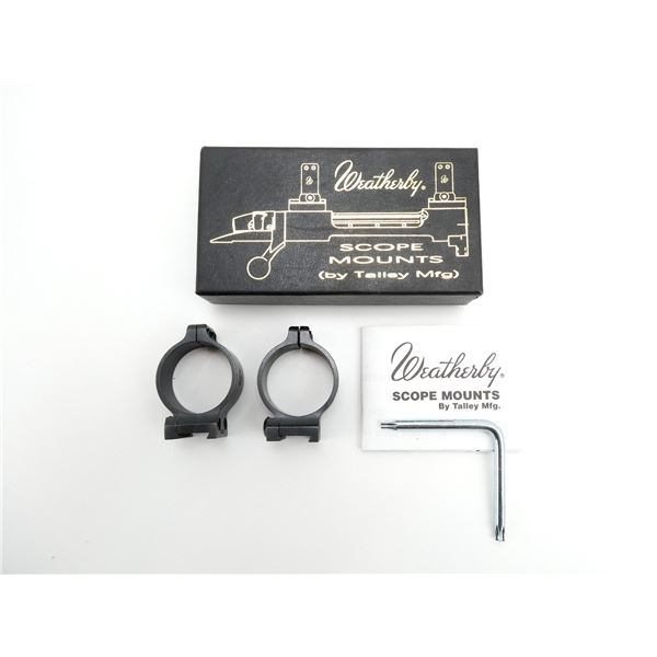 WEATHERBY SCOPE MOUNT RINGS