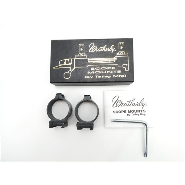 WEATHERBY SCOPE MOUNT RINGS