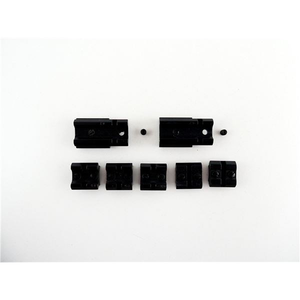 ASSORTED WEAVER TOP MOUNT BASES LOT