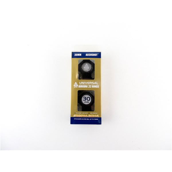 UTG 30MM ACCUSHOT AIR GUN / .22 HIGH RINGS