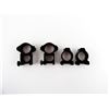 Image 2 : ASSORTED LOW / HIGH 1" SCOPE RINGS LOT