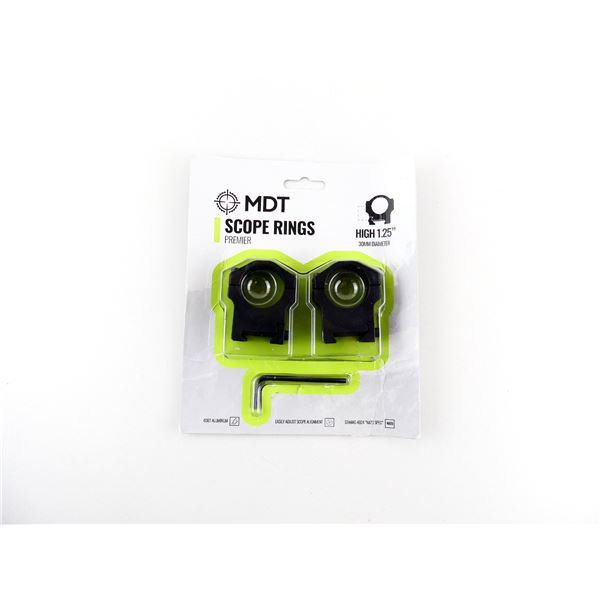 MDT 30MM HIGH SCOPE RINGS
