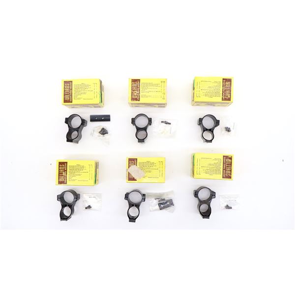 WILLIAMS "SIGHT-THRU" SCOPE RINGS LOT