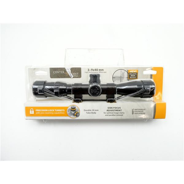 CENTERPOINT OPTICS 3-9X40MM SCOPE