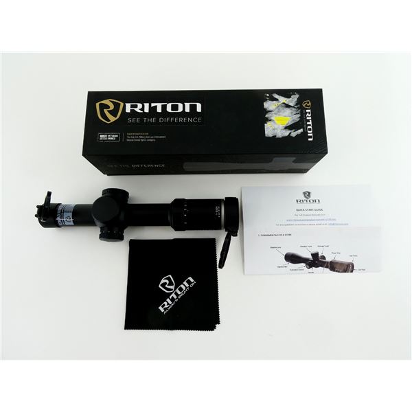 RITON 1-8X28MM ILLUMINATED SCOPE