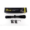 Image 1 : VLIFE 3-9X40MM SCOPE WITH 1" SEE-THRU RINGS