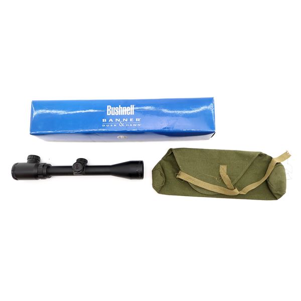 BUSHNELL BANNER DUSK & DAWN 3-9X40MM SCOPE