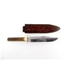 Image 1 : BUFFALO BRAND ENGRAVED BOWIE KNIFE