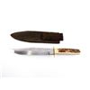 Image 2 : BUFFALO BRAND ENGRAVED BOWIE KNIFE