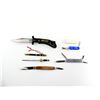 Image 2 : ASSORTED FOLDING KNIVES / ETC. LOT
