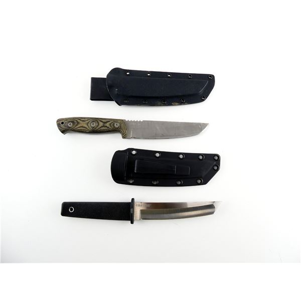 KOBUN TANTO KNIFE AND ENTREK USA KNIFE LOT