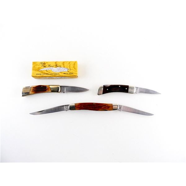ASSORTED FOLDING KNIVES LOT
