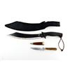 Image 2 : SCHRADE DECIMATE PARANG KNIFE AND UNKNOWN KNIFE LOT