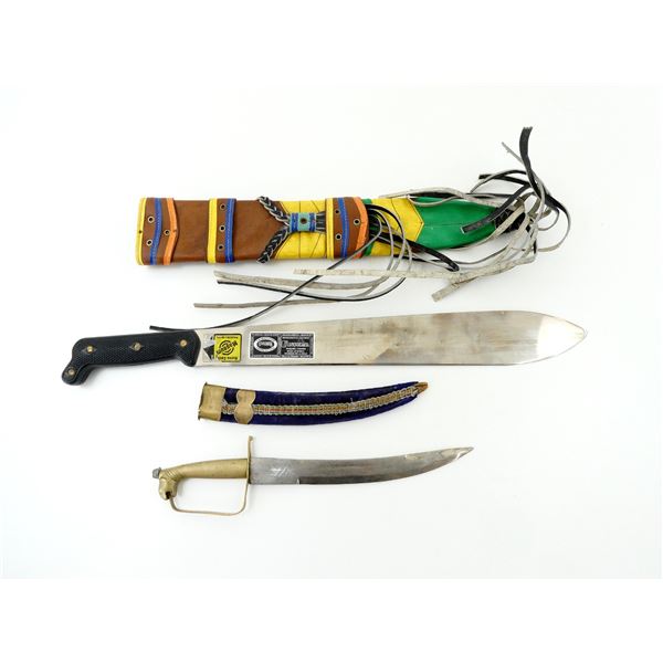 ACERO KRIPTONITE AND INDIA KNIVES LOT