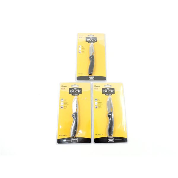 BUCK KNIVES 311 KINGSMAN FOLDING KNIFE LOT