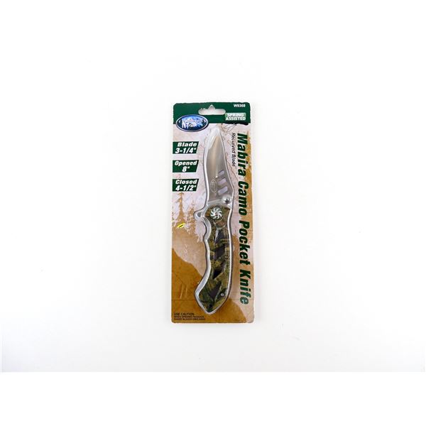 NORTHWEST TRAIL MABIRA CAMO POCKET KNIFE