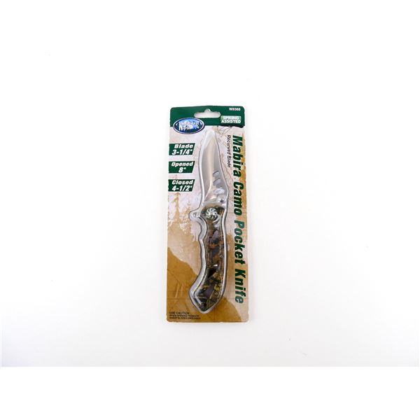 NORTHWEST TRAIL MABIRA CAMO POCKET KNIFE