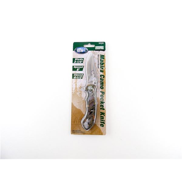 NORTHWEST TRAIL MABIRA CAMO POCKET KNIFE