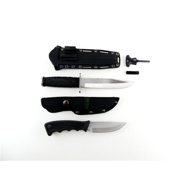 COLD STEEL / REMINGTON KNIVES LOT