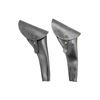 Image 1 : RIGHT-HANDED LARGE FRAME CAP AND BALL REVOLVER STYLE HOLSTERS LOT