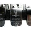 Image 3 : BLACK LEATHER BELT WITH SAFARILAND COLT 1911 MAG POUCHES LOT