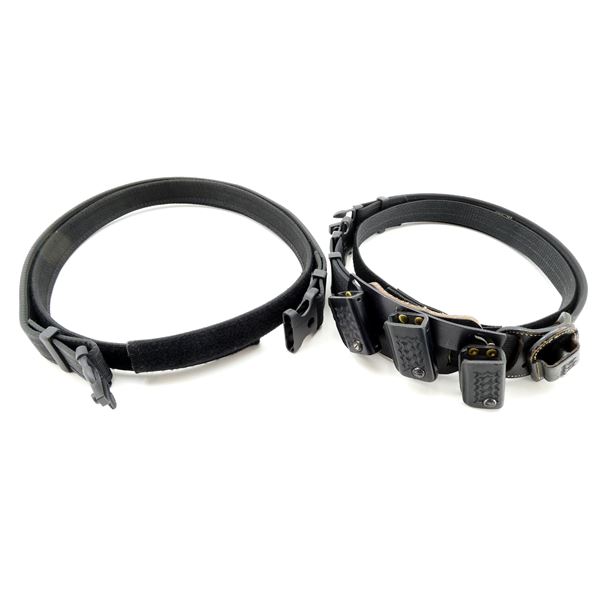 UNCLE MIKE'S SIDEKICK BELTS WITH MAG POUCHES LOT