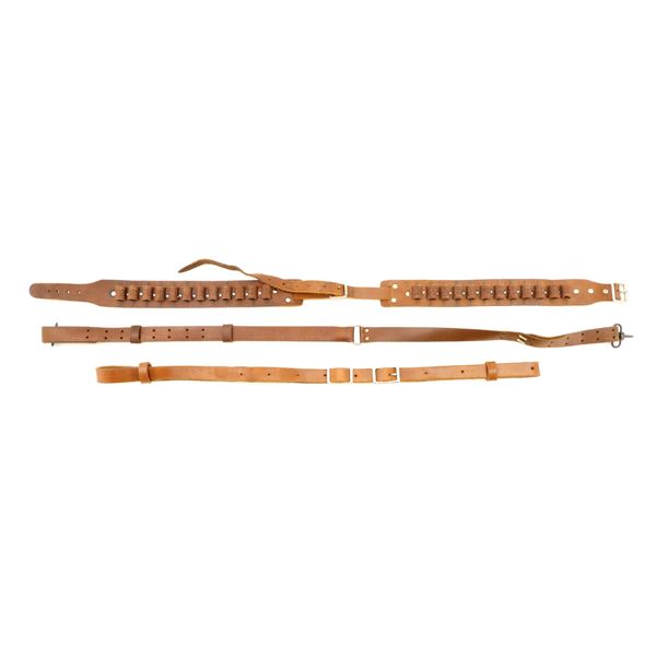 ASSORTED SLINGS AND COOPER AMMO BELT LOT