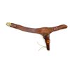 Image 1 : PIERRE BEDARD LEATHER BELT WITH HOLSTER LOT
