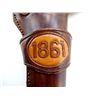 Image 4 : PIERRE BEDARD LEATHER BELT WITH HOLSTER LOT