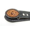 Image 3 : BLACK LEATHER BELT WITH HOLSTER AND SPEED LOADER HOLSTER LOT